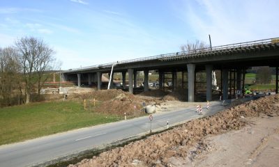Errichtung der Füllbachtalbrücke