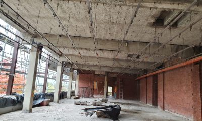 Denkmalschutzgerechte Sanierung der Neuen Mensa