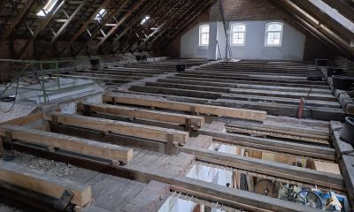 Hölzernes Dachtragwerk