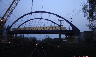 Netzwerkbogenbrücke bei Salzbergen