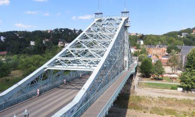 Übersicht Blaues Wunder Seite Loschwitz