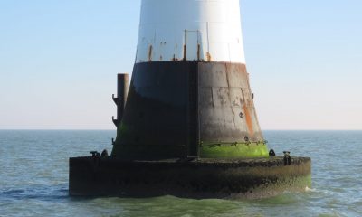 Sockel des Leuchtturm Roter Sand
