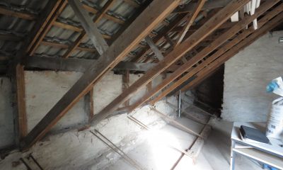 Hölzernes Dachtragwerk