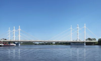 Neue Norderelbbrücke BAB 1 (Bild: Leonhardt, Andrä und Partner Beratende Ingenieure VBI AG/gmp)