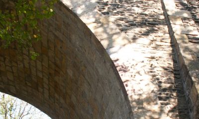 Gewölbe des Eisenbahnviadukts in Burgstädt