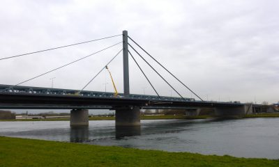 Ansicht der Rheinbrücke Maxau
