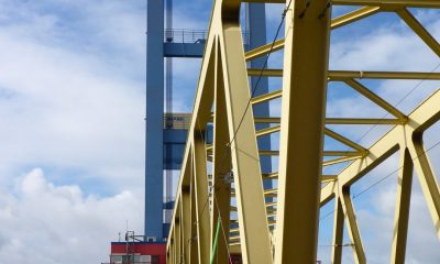 Unsere Kollegen bei der Messung