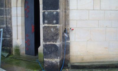 Messinstrument im Einsatz