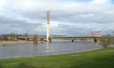 Ansicht der Schwingungsmessung Tragkabel Elbebrücke Niederwartha